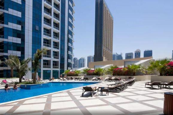 Studio - Bay Central Tower Apartamento Dubai Exterior foto